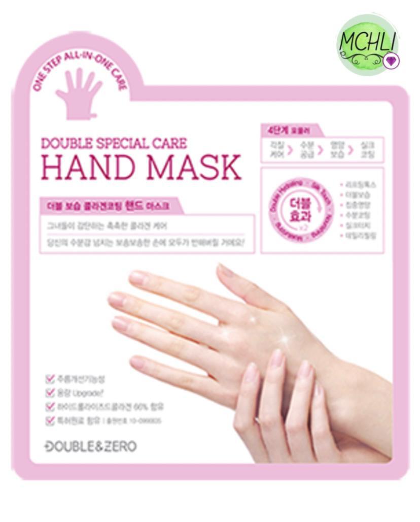 Double & Zero hand mask 雙重修護滋養護手膜 (10 pcs/Pack) $130